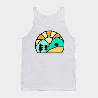 Mountain Flower Tank Top